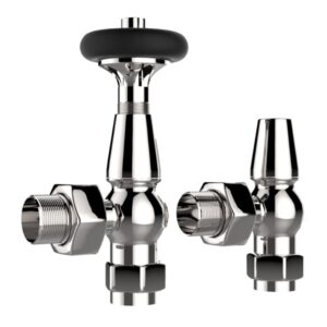 Valve - Classic Thermostatic Angled Valve - Chrome