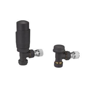Valve - Thermostatic Valve - Angled - Anthracite Grey