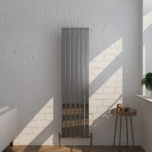 Majestic Vertical Designer Radiator Flat Panels - Chrome - Various Sizes