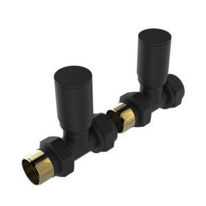 Valve - Manual Straight Valve - Black