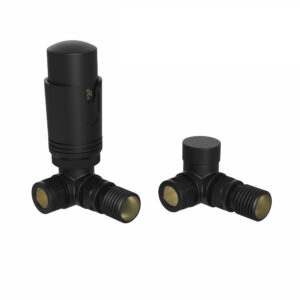 Valve - Thermostatic Valve - Corner - Black